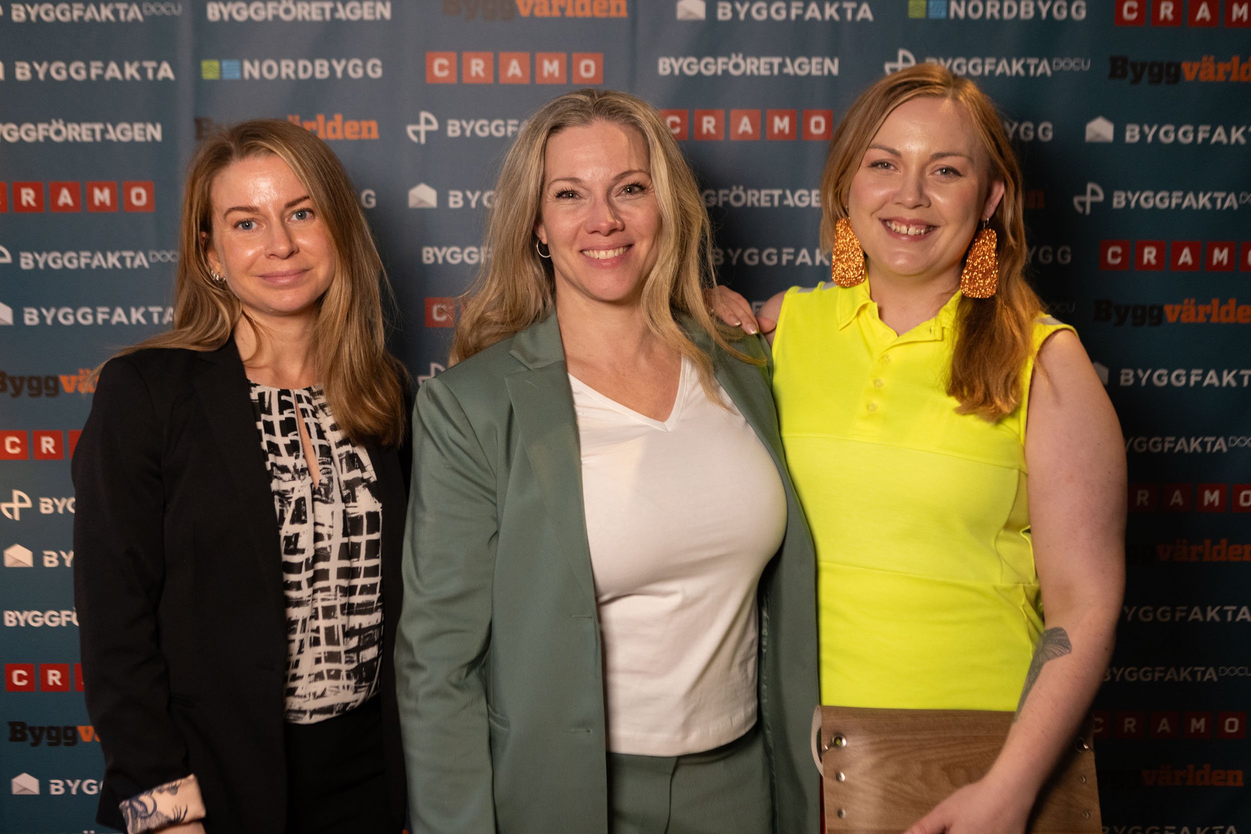 , Malin Söderson (Årets byggkvinna 2022), Amanda Borneke