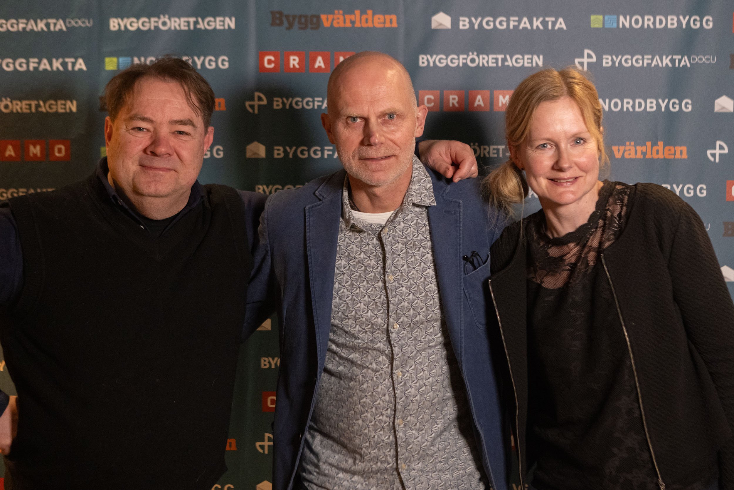 Från Bygvärlden; Samuel Karlsson, Henrik Ekberg, Anna Sjöström