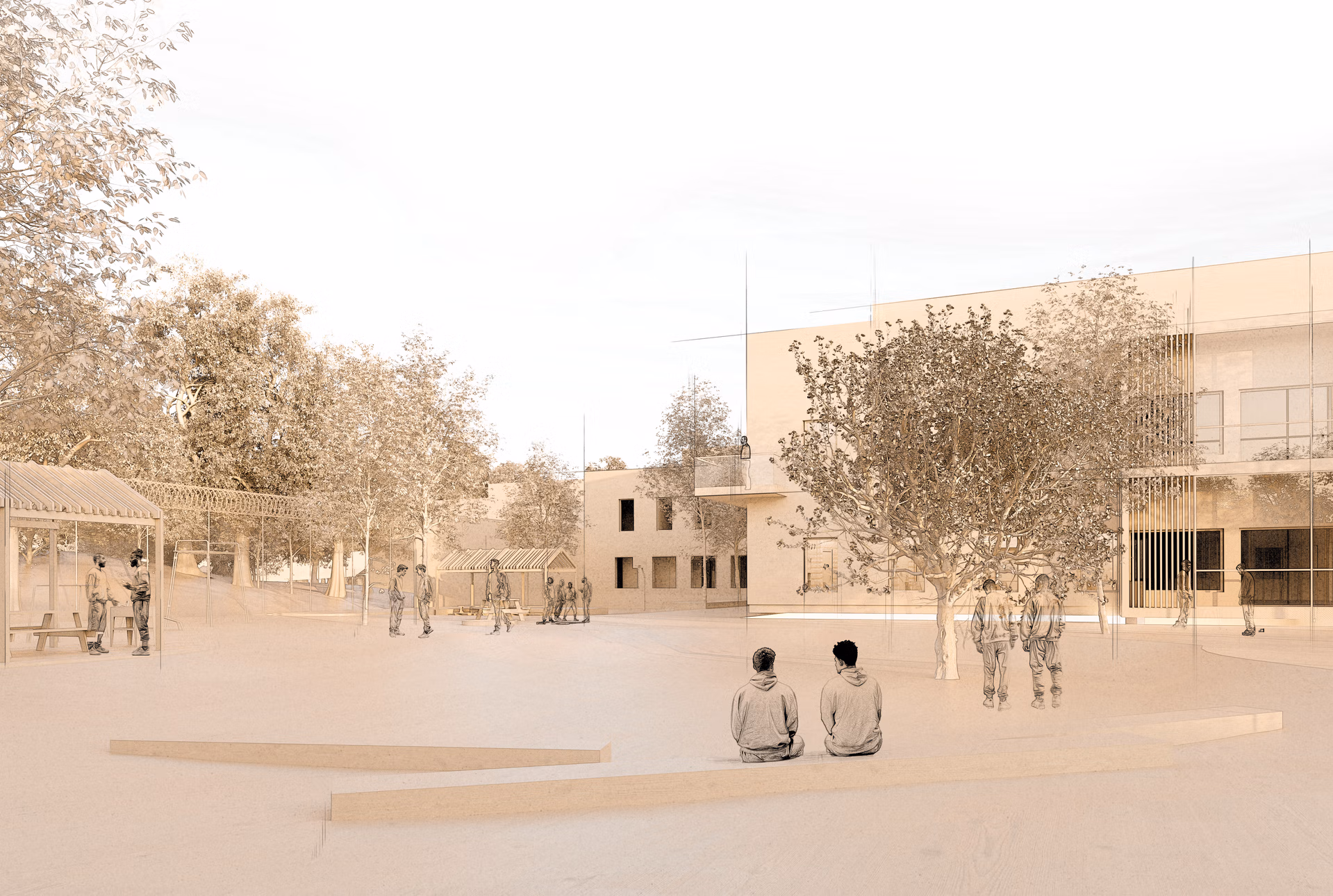 vitmodell_skiss_exteriör_rastgård-2